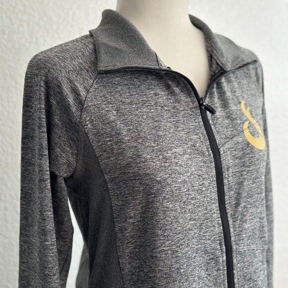 Champion Gray Full-Zip Athletic Jacket Size Large - Picture 3 of 6